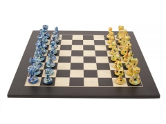Art Chess by Olivia Pilling #5 Blue Yellow lowres0