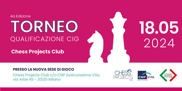 TORNEO QUALIFICAZIONE CIG 4a Edizione – 18/05/24