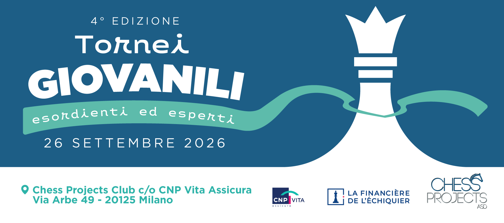 Tornei Giovanili Esordienti ed Esperti Chess Projects Club - 26/09/26