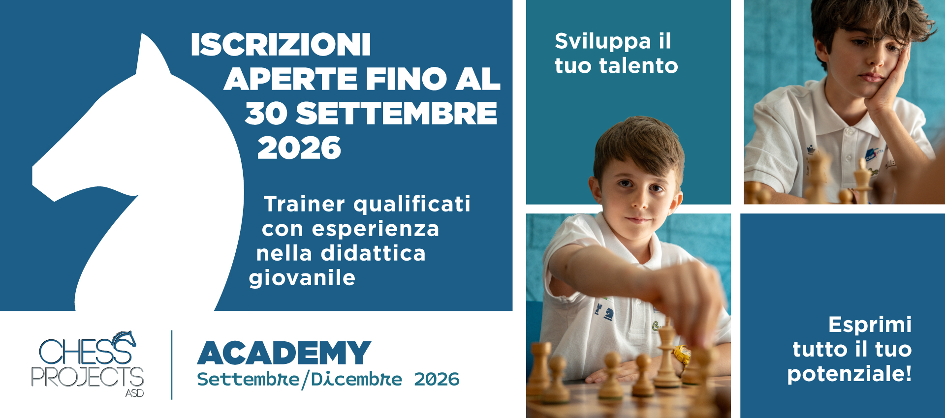 Chess Projects Academy - Settembre/Dicembre 2026