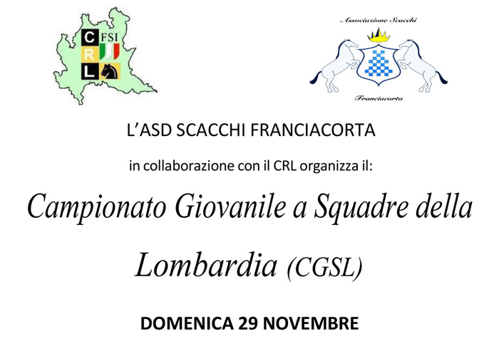 Campionato Giovanile a Squadre della Lombardia (CGSL) 2026